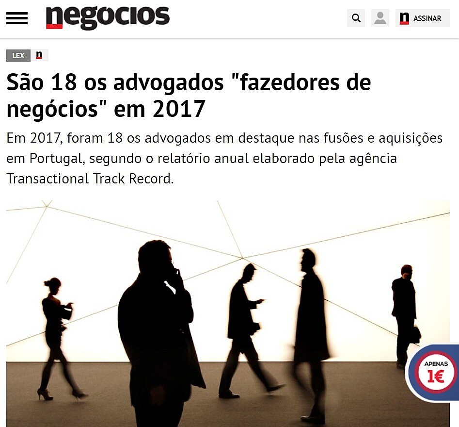 So 18 os advogados fazedores de negcios em 2017